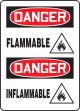 DANGER-FLAMMABLE (BILINGUAL FRENCH)