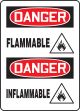 DANGER-FLAMMABLE (BILINGUAL FRENCH)