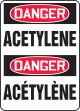 DANGER ACETYLENE