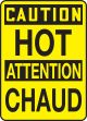 CAUTION HOT