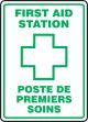 FIRST AID STATION (BILINGUAL FRENCH - POSTE DE PREMIERS SOINS)
