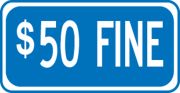 $50 FINE