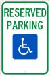 RESERVED PARKING (W/GRAPHIC)