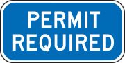 PERMIT REQUIRED