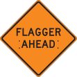 FLAGGER AHEAD