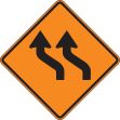 (DOUBLE REVERSE CURVE LEFT)