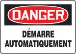 DANGER DEMARRE AUTOMATIQUEMENT