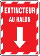 EXTINCTEUR AU HALON (FRENCH)