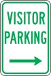 VISITOR PARKING ---->