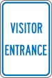VISITOR PARKING (BLUE/WHITE)
