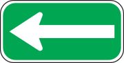 <---- (WHITE/GREEN)