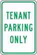 TENANT PARKING ONLY