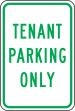 TENANT PARKING ONLY
