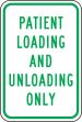 PATIENT LOADING AND UNLOADING AREA