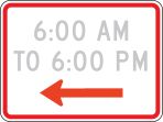 (HOURS RANGE, ARROW LEFT)