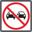 NO PASSING SYMBOL