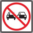 NO PASSING SYMBOL