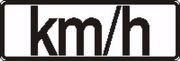 km/h