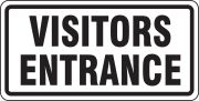 VISITORS ENTRANCE