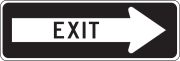 EXIT (CHOOSE ARROW)