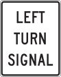 LEFT TURN SIGNAL