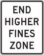 END HIGHER FINES ZONE