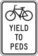 YIELD TO PEDS