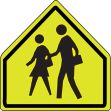 (SCHOOL CROSSING PICTORIAL)