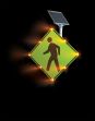 BLINKER PEDESTRIAN CROSSING SIGN