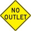 Traffic Sign, Legend: NO OUTLET