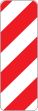 DELINEATOR (RED/WHITE) - UP RIGHT