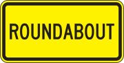 Traffic Sign, Legend: ROUNDABOUT