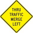 THRU TRAFFIC MERGE ____