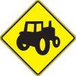 (TRACTOR CROSSING PICTORIAL)