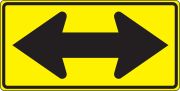 (TWO WAY ARROW PICTORIAL)