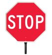 Traffic Sign, Legend: ALUMINUM SIGN 18” PADDLE SIGN
