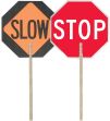 Traffic Sign, Legend: <BR> 18" HIGH INTENSITY ALUMINUM PADDLE SIGN