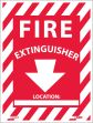 FIRE EXTINGUISHER SIGN