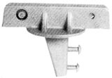 BRACKET FOR U CHANNEL POST - POST TOP, 90°