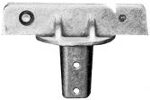 BRACKET FOR U CHANNEL POST - POST TOP, 180°