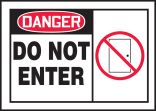 DO NOT ENTER (W/GRAPHIC)