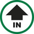 IN (W/ARROW)