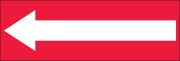 LONG ARROW (white/red)