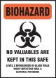 No Valuables Are Kept In This Safe