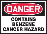 CONTAINS BENZENE CANCER HAZARD