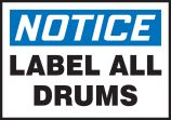 LABEL ALL DRUMS