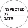 Organization / 5S / Lean, Legend: INSPECTED BY ___ DATE ___