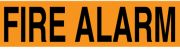 Safety Label, Legend: FIRE ALARM