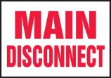 MAIN DISCONNECT