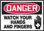 WATCH YOUR HANDS AND FINGERS (W/GRAPHIC)